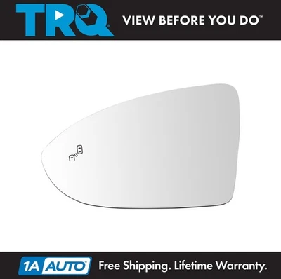 Espejo retrovisor izquierdo TRQ de cristal para Volkswagen Golf 2015-2021 Golf R GTI 2015-2019 Foto 1 de 4