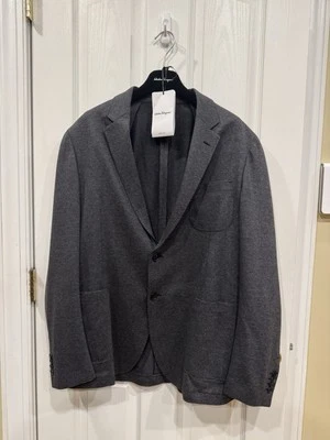 Chaqueta Blazer Deportiva Salvatore Ferragamo Lana/Algodón Hombre Talla 54 R Foto 1 de 4