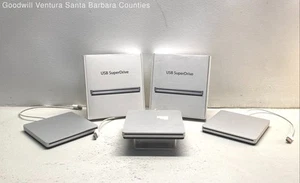 Lot of 5 Apple A1379 USB SuperDrive External Optical Drive (Tested) - Picture 1 of 8