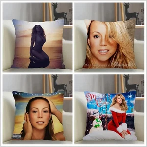 Musife Custom Mariah Carey Pillow Zipper Square Pillowcase Throw Pillow Cover - Picture 1 of 48
