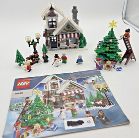 LEGO 10199 Winter Village Toy Shop Almost Complete W/ Manual No Box *READ DESCR*