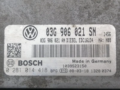 03G906021SN centralina motore SEAT ALTEA XL 5P5 STYLANCE STYLE 2006 1381734 - Immagine 1 di 4