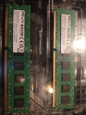 PNY 16GB (2X8GB) PC3-12800 DDR3-1600 DESKTOP RAM - Image 1 of 4