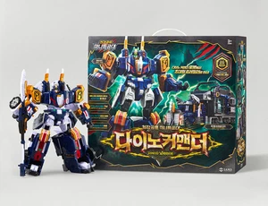 Miniforce Dinoid Warrior Dino Commander Transformer Robot Trailer Toy - Picture 1 of 6