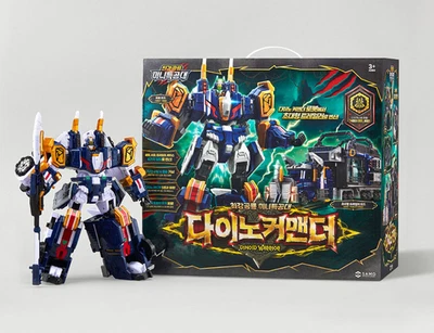 Miniforce Dinoid Warrior Dino Commander 4 Mode Transformer Robot Trailer 2025 - Image 1 of 4