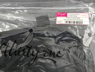 Bolso bandolera clásico negro Thirty-One Foto 1 de 4