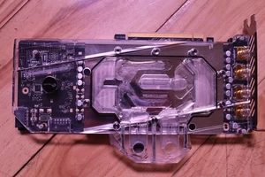 NVIDIA 4080 Super - GeForce RTX - Gigabyte (no video outtput) with Bykski block - Picture 1 of 8