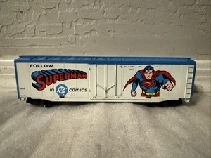 Tyco Ho Scale Vintage Paula Superman Box Car Collectible For Train Set - Picture 1 of 6