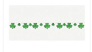 10ft Green 3D Foil Banner Garland Party Decoration St Patricks Shamrock”s - Picture 1 of 4