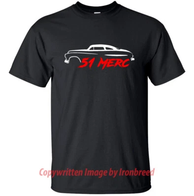 Camiseta Ford Mercury 51 Merc 1951 trineo de plomo carreras muscle car Foto 1 de 2