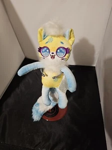 Fur By The Foot Plush Bubble Gum Besties Yellow Stuffed Animal Cat 1122 - Picture 1 of 5