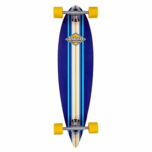 D Street Skateboard Pintail Ocean Blue 35 Inch - Picture 1 of 5