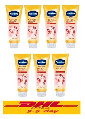 7 x 300 ml:Vaseline Healthy White Sun + Pollution Protection Serum SPF 50 PA++++ - Image 1 of 4