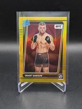 2022 Donruss Optic UFC Rated Rookie Card #101 Grant Dawson GOLD /10 DESCRIPTION 