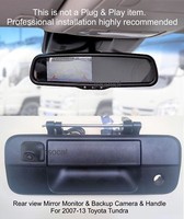 Backup Camera Kit for Toyota Tundra-12 Volt Plug and Play! 2010-2017