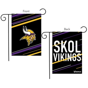 Minnesota Vikings Slogan Garten Flagge NFL lizenziert 12,5" x 18" Briarwood Lane - Bild 1 von 2