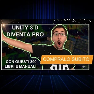 Unity 3D 2025 Collezione Completa 300 Libri Manuali Game Development C# Coding - Photo 1/9