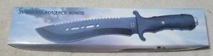 Frost Cutlery Subdued Advanced Bowie  Knife 18-408B/B Tactical Knife With Sheath - Picture 1 of 5