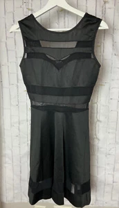 Zeagoo Women’s Black Party Dress with Mesh Accents SMALL - Picture 1 of 6