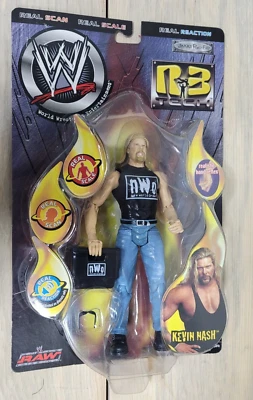 Jakks WWE R3 Tech Kevin Nash MOC WWF Raw NIB NWO Real Scan - Image 1 of 2