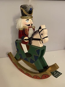 Soldatino a Cavallo - Dondolo - Gioco in Legno - Decorazioni Natale - Foto 1 di 5