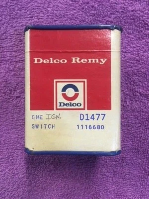 Pontiac Bonneville Catalina Executive 1967 67 interruptor de encendido Delco sin abrir Foto 1 de 4