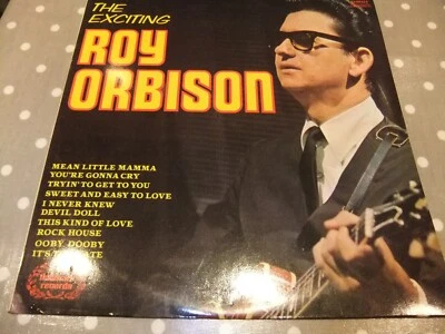 THE EXCITING ROY ORBISON LP 1974 STEREO 10 TRACK TOP HITS HALLMARK SHM 824 EX/EX - Image 1 of 4