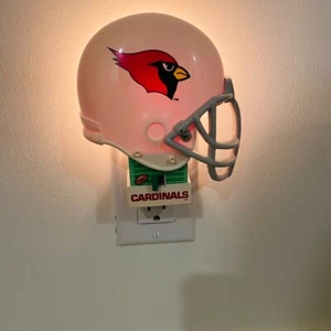 Vintage Arizona Cardinals Plug in Football Helmet Night Light! - Picture 1 of 5