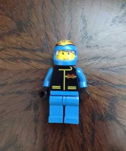 Rare LEGO 1998-99 Extreme Team Blue Helmet flames EXT001 - Picture 1 of 4