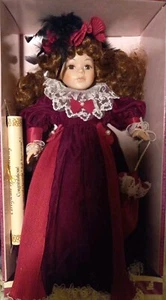 Collector's Choice Genuine Fine Bisque Porcelain Doll - Picture 1 of 15