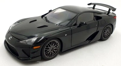 Autoart 1/18 Scale Diecast 78838 - Lexus LFA Nurburgring Package - Black - Image 1 of 4