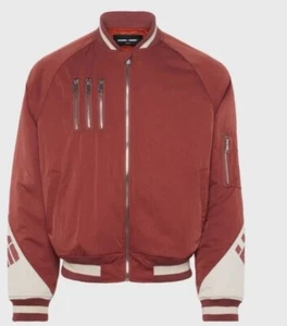 Homme + Femme Classic Soft Shell Bomber Jacket 2.0 Size XL Clay Brand New - Picture 1 of 8