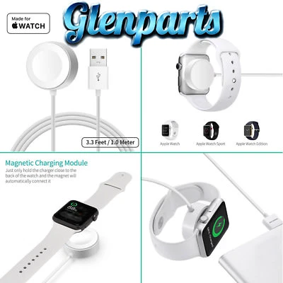 Apple Certified MFi Magnetic Charging Cable Apple Watch Charger 3.3 feet (1meter - Image 1 of 4