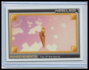 2024 Panini Minecraft Base Card #201 Achievements Top of the World (LESEN) - Bild 1 von 2