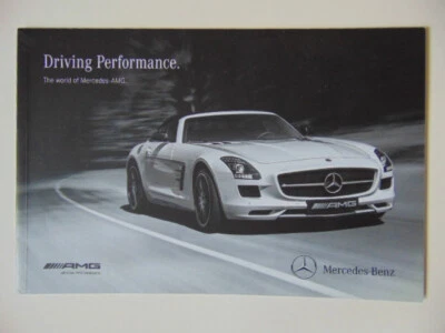 Folleto AMG de línea completa original 2013 Mercedes Benz, C63, SLS, E63, CLS63, S63, S65 Foto 1 de 4