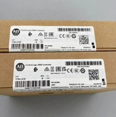 New Factory Sealed Allen Bradley 1756-L81E /B ControlLogix 5580 Controller - Image 1 of 3