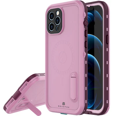 Waterproof Shockproof Case Cover For Apple iPhone 12 Pro Max 12 Mini w/Kickstand - Image 1 of 4