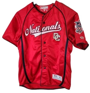 Camiseta de béisbol juvenil True Fan de los Nacionales de Washington DC MLB talla juvenil M - Imagen 1 de 8
