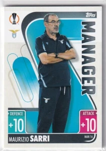 Topps Match Attax Champions League Extra 21/22 MAN 16 Maurizio Sarri Manager - Imagen 1 de 1