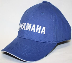 YAMAHA Company Logo Cap Mütze verstellbar royalblau bestickt Spruch NEU - Bild 1 von 7