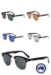 Mens Women's Fashion Retro UV Protection Vintage Sunglasses - Picture 1 of 15