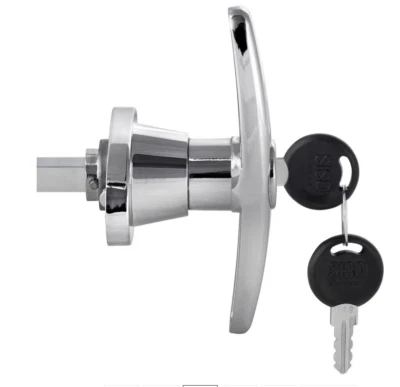 GEDOTEC Garages poignée de porte Verrouillable Rotative Fermeture