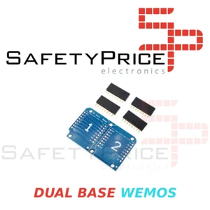 Modulo Shield Dual Base WeMos Protoboard doble cara para Wemos D1 mini ESP8266 - Imagen 1 de 3