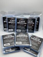 BCW Penny Card Soft Sleeves 10 Packs of 100 for Standard Sized Cards = 1000