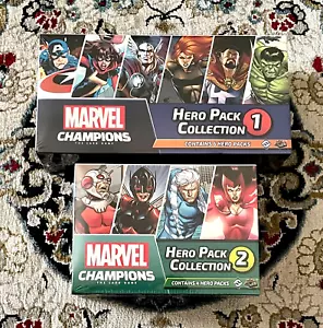 Marvel Champions Hero Pack Sammlung 1 & 2 Dr. Strange Captain America Sealed - Bild 1 von 6