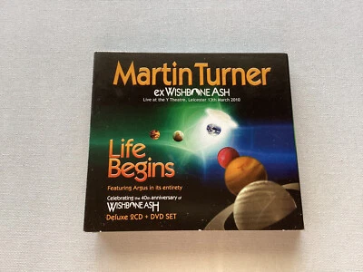 Turner Martin (Wishbone Ash) - The Life Begins Tour DC & DVD 2016 Dirty Dog Disc - Bild 1 von 4