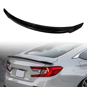1x Labio alerón trasero del maletero del coche para Honda Accord 2018-2022 YOFER ABS negro brillante - Imagen 1 de 12