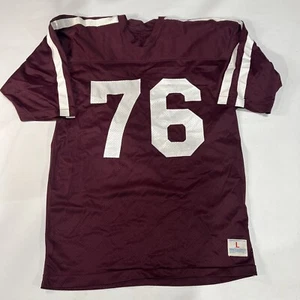Vtg 1970s Champion Jersey Texas Aggies “76” USA Made Sz L - Picture 1 of 3