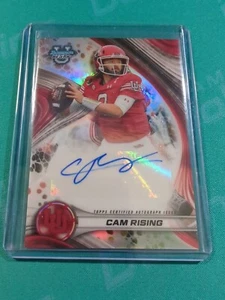Cam Rising 2024 Bowman U Certified Autograph #BOA-CR Utah Utes! - Picture 1 of 2