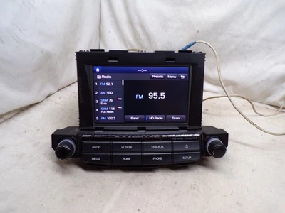 16 17 18 Hyundai Tucson XM Radio Cd Player 96160-D31004X AYS19 - Image 1 of 4